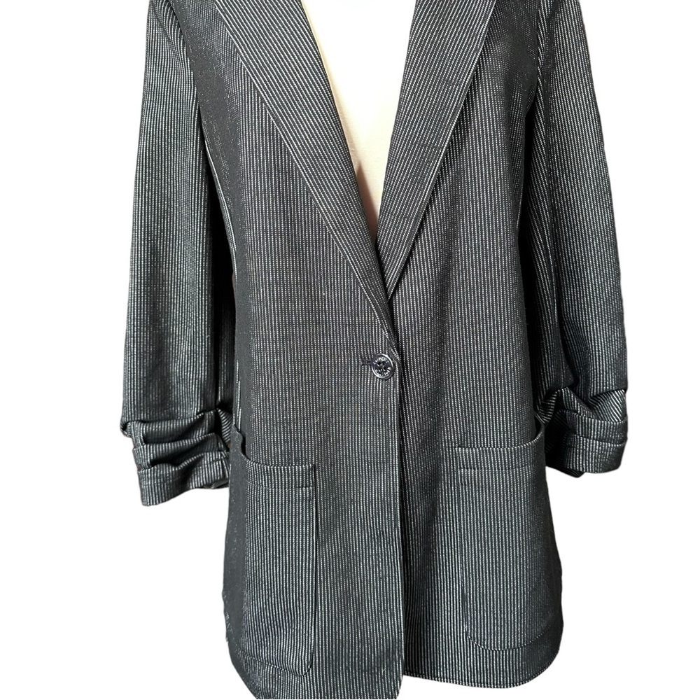 Tommy Hilfiger Striped Blazer Black - Picture 4 of 15